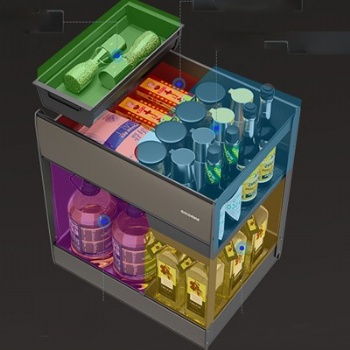 Bottle Pullout basket