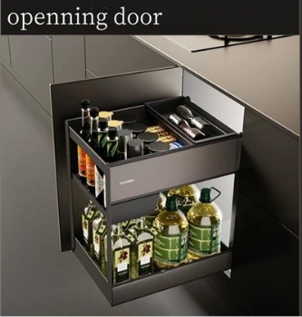 2 tiers spice pullout