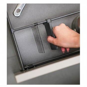 shallow pullout drawer