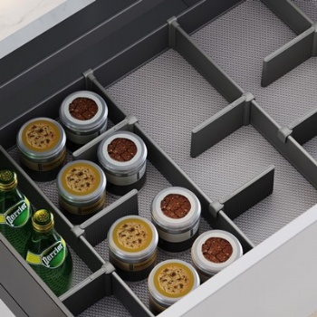 High end food pullout basket