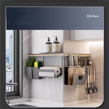 kitchen storage seasoning shelf