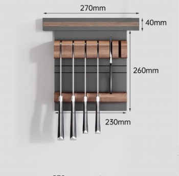 Kitchen Wall Storage Towel Rack