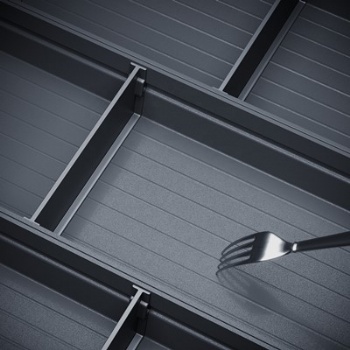 Aluminum Cutlery tray