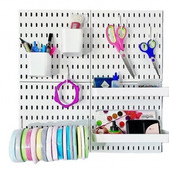 Pegboard kits wall organizers