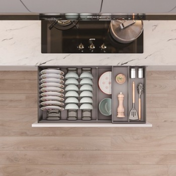 High deep tableware basket