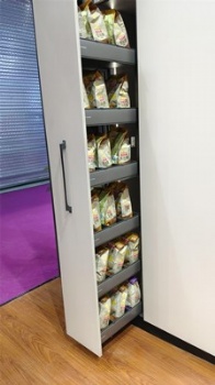 Pull out pantry basket