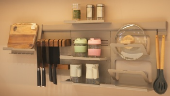 Hang kitchen rack system