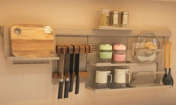 Hang kitchen rack system