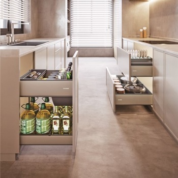 Spice pullout basket