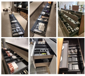 Drawer inserts utensil trays