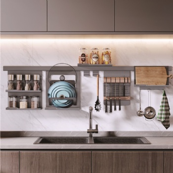 Wall mounted organizers